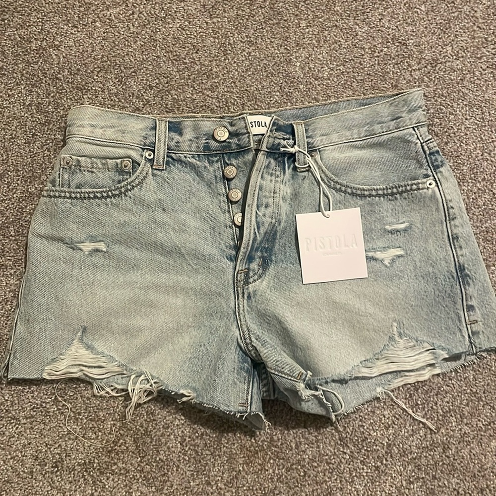 Pistola denim jean shorts